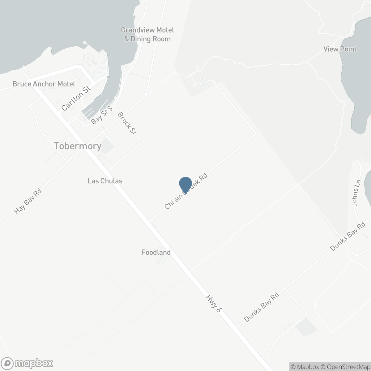 PT FM LT 4 CHI SIN TIB DEK ROAD, Tobermory, Ontario N0H 2R0